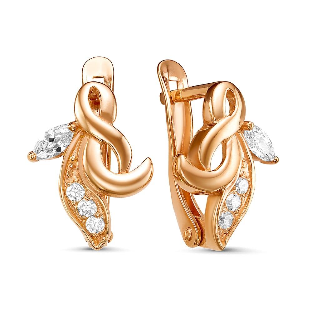 Серебряные серьги С-1150 З
