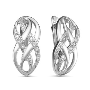 Серебряные серьги С-464 Р