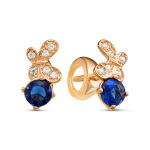 Серебряные серьги С-1285 З