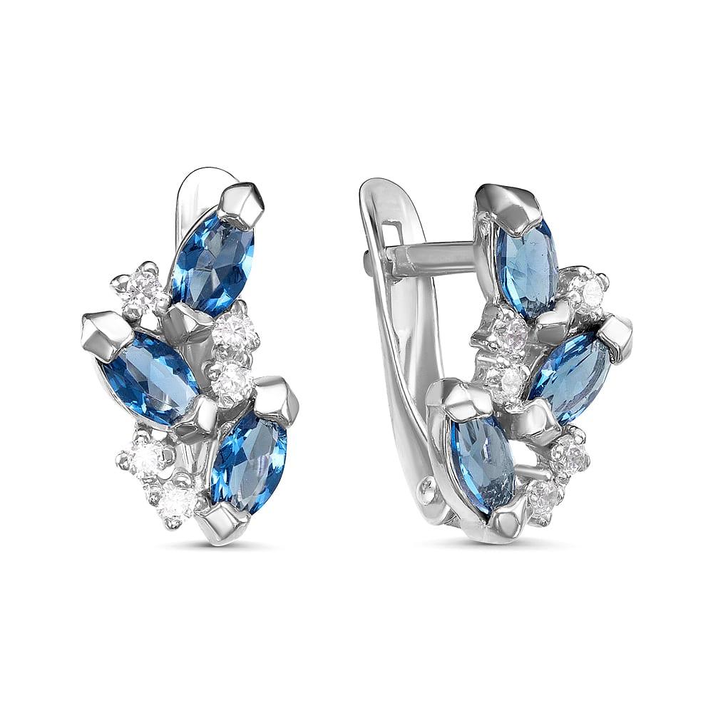 Серебряные серьги С-1457 Р