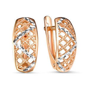 Серебряные серьги С-1625А З