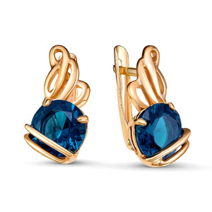 Серебряные серьги С-1633 З